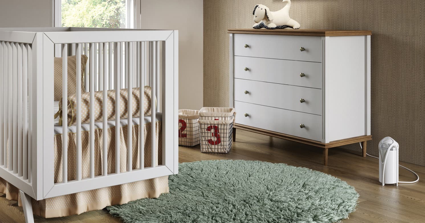 Airfree T40 para o quarto do bebe