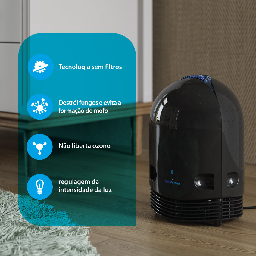 Caracteristicas do Airfree P150