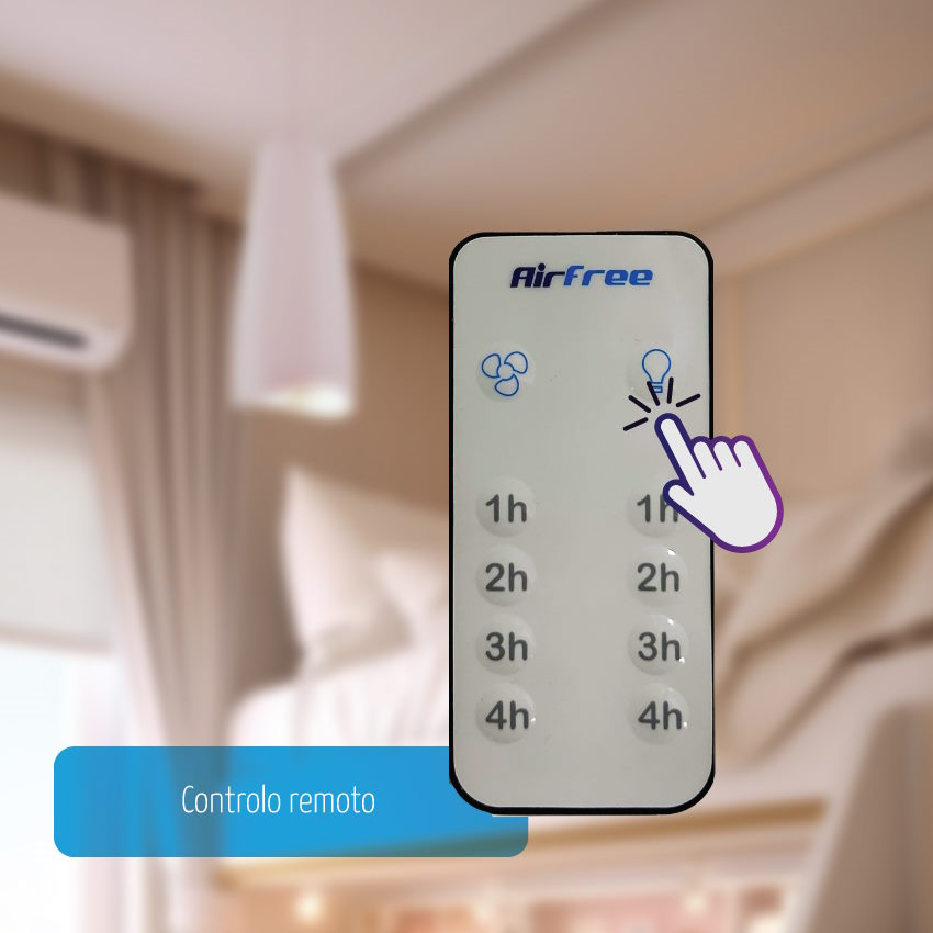 airfree lamp controlo remoto